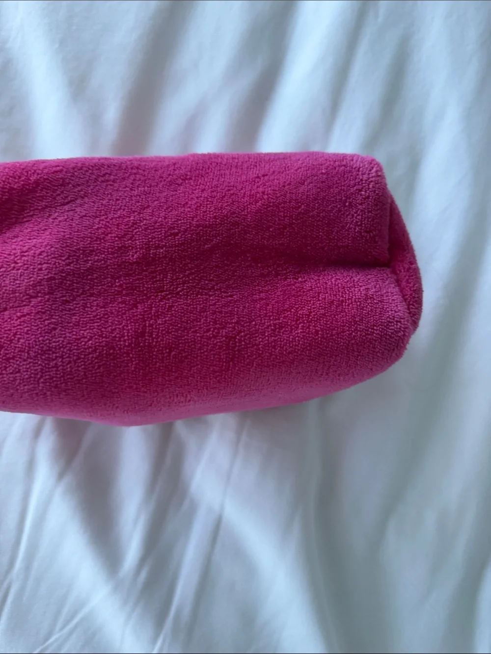 Benefit Pink 'ALIX MADE ME BUY IT' Plush Cosmetic Pouch